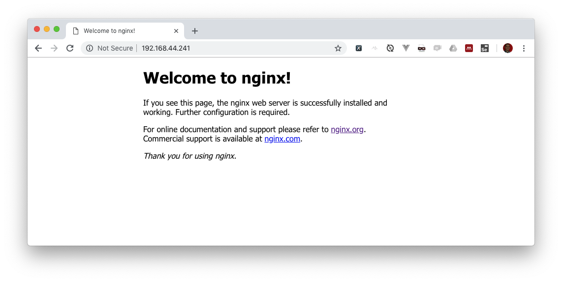 Welcome Nginx