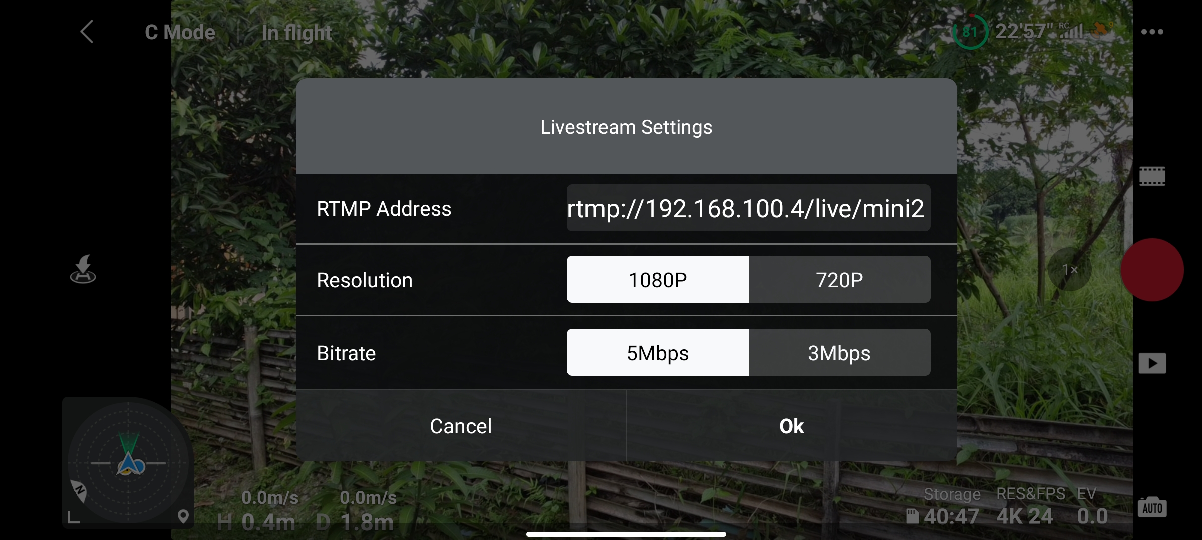 Dji RTMP URL